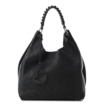 Louis Vuitton Mahina Carmel Hobo Black 1 of 8