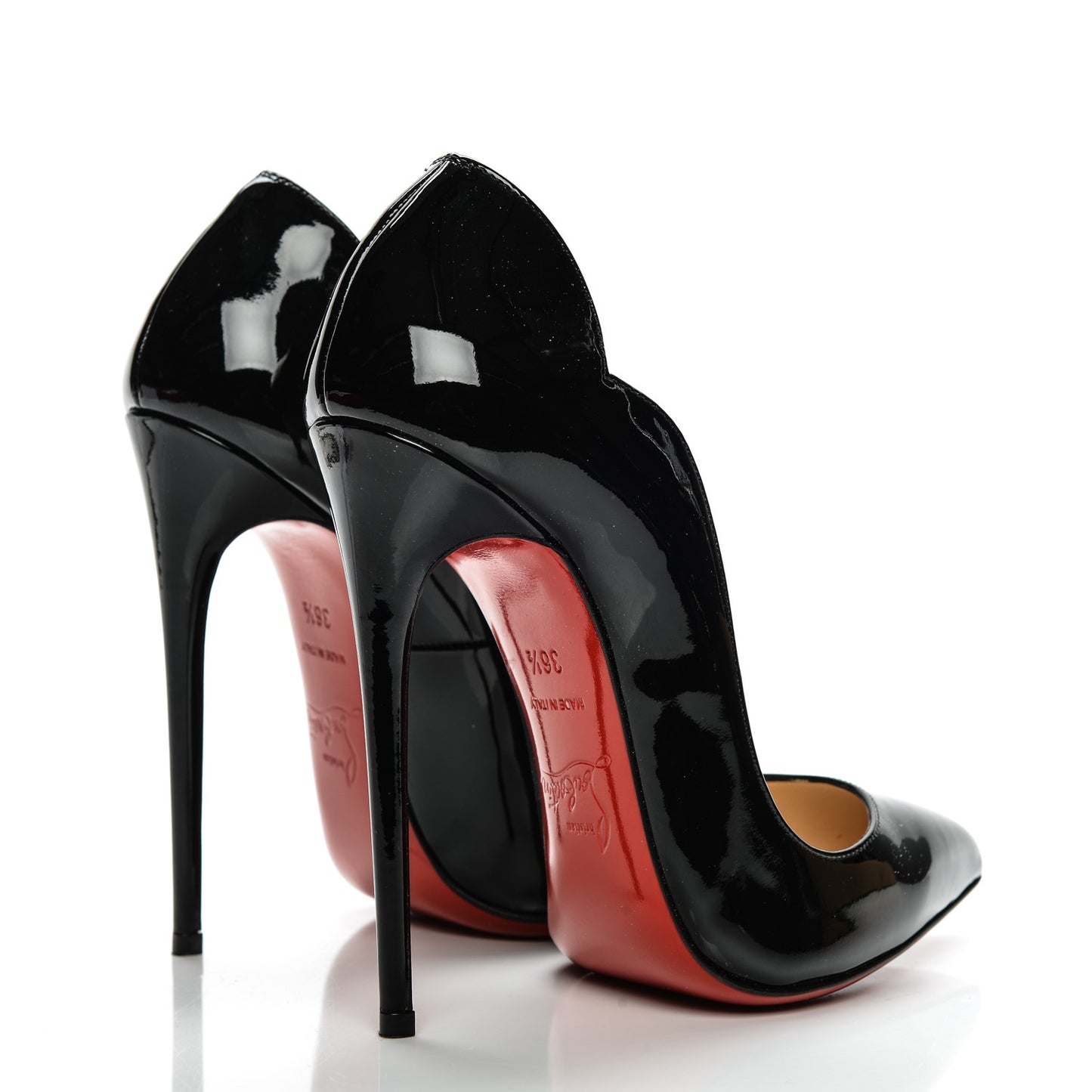 Patent Hot Chick 130 Pumps 36.5 Black