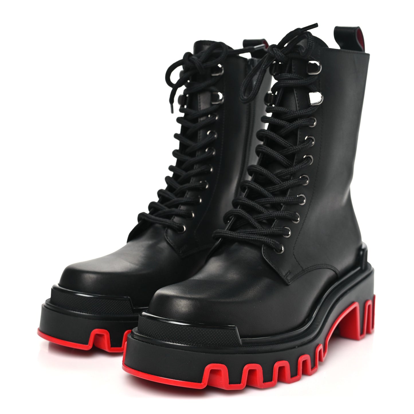 Calfskin Dune Trott Alta Flat Boots 36 Black