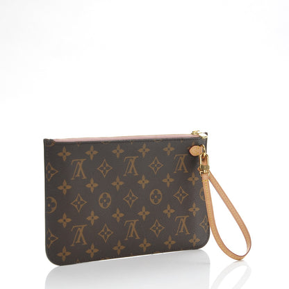 Louis Vuitton Monogram Neverfull MM GM Pochette Rose Ballerine 3 of 7