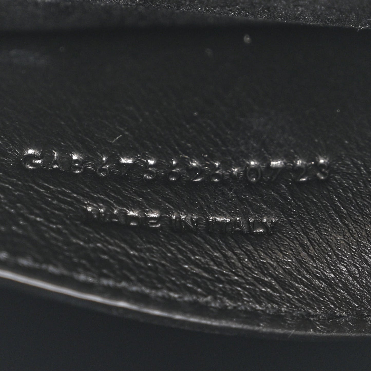 Shiny Calfskin Crocodile Embossed Small Manhattan Baguette Black