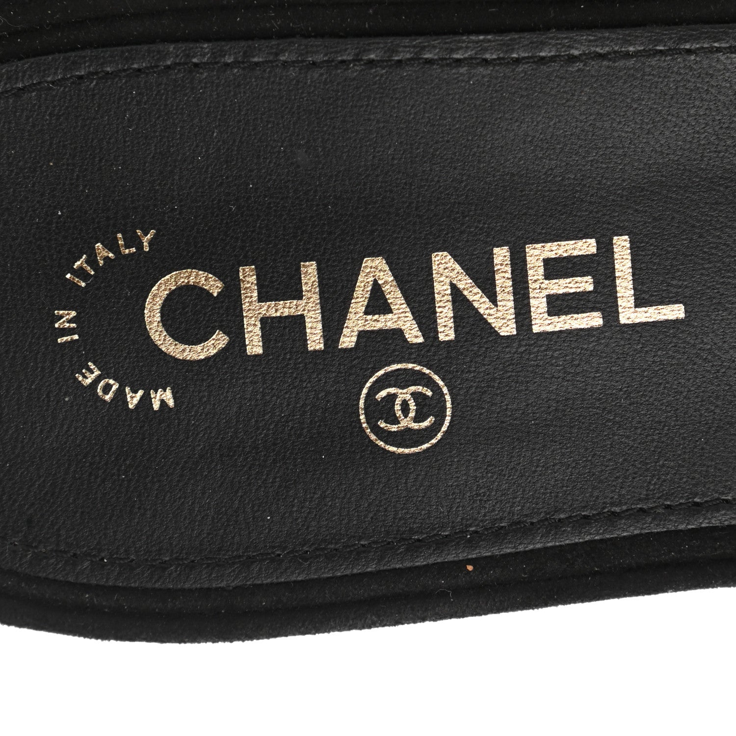 Chanel Pearl Embroidery CC Mules 41 Black White 7 of 10