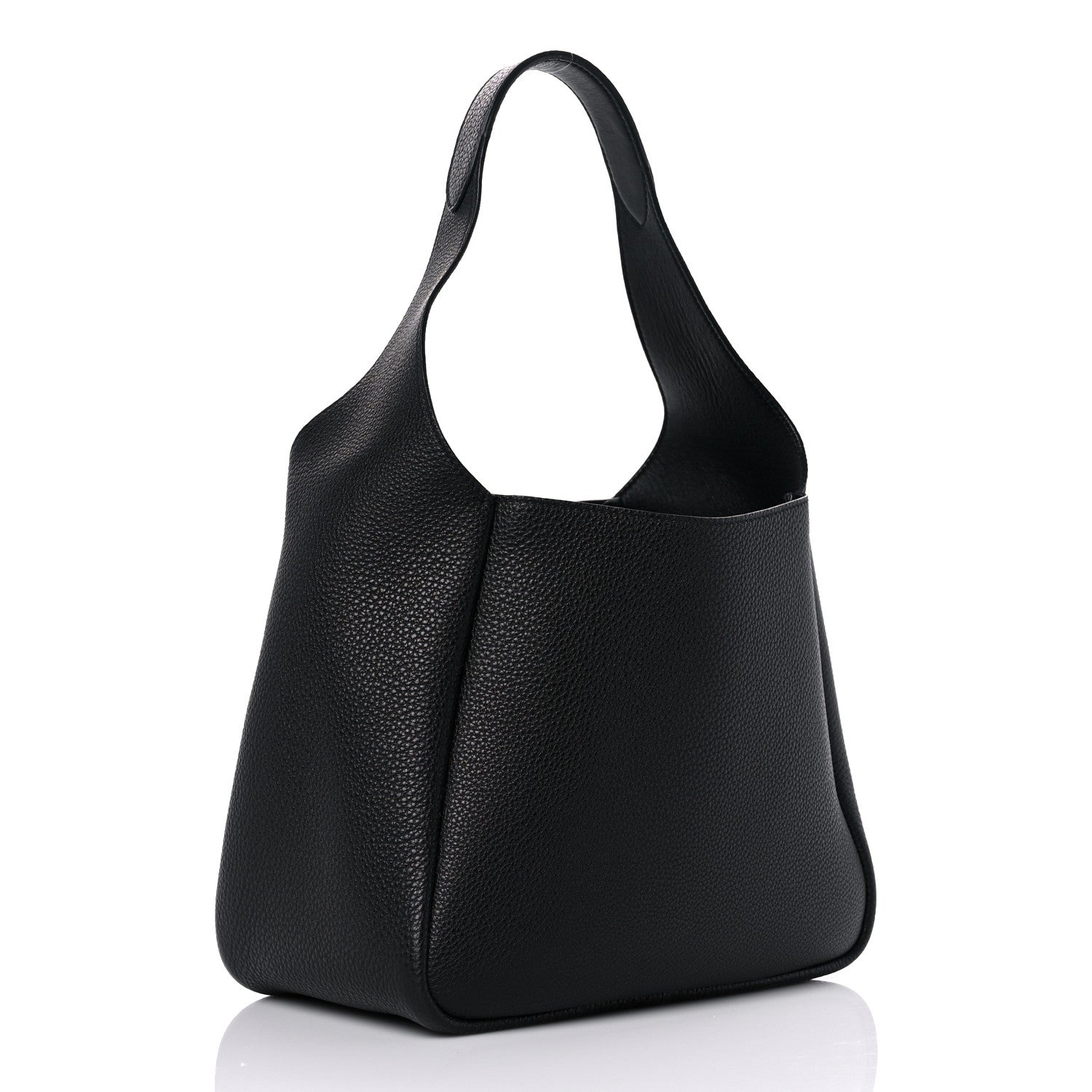 Prada Vitello Daino Dynamique Hobo Black 3 of 11
