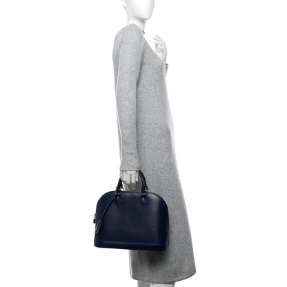 Louis Vuitton Epi Alma PM Indigo 2 of 12