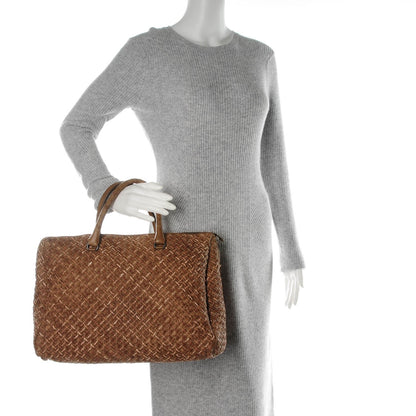 Bottega Veneta Intrecciato Paglia Tote Cigar 2 of 9