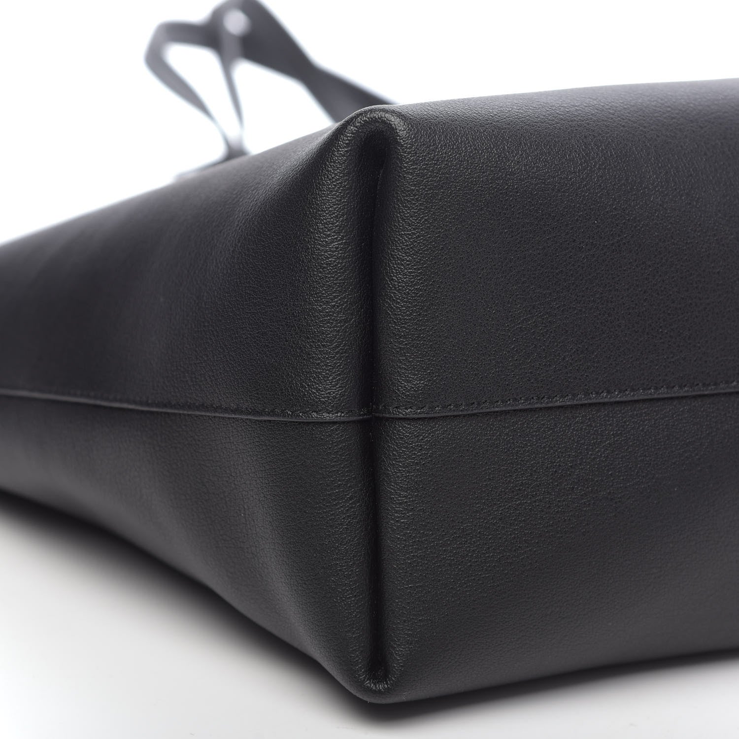 Saint Laurent Calfskin Large Shopping Tote Black 8 of 10
