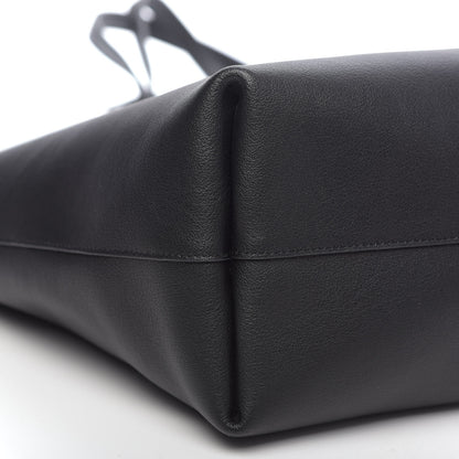 Saint Laurent Calfskin Large Shopping Tote Black 8 of 10