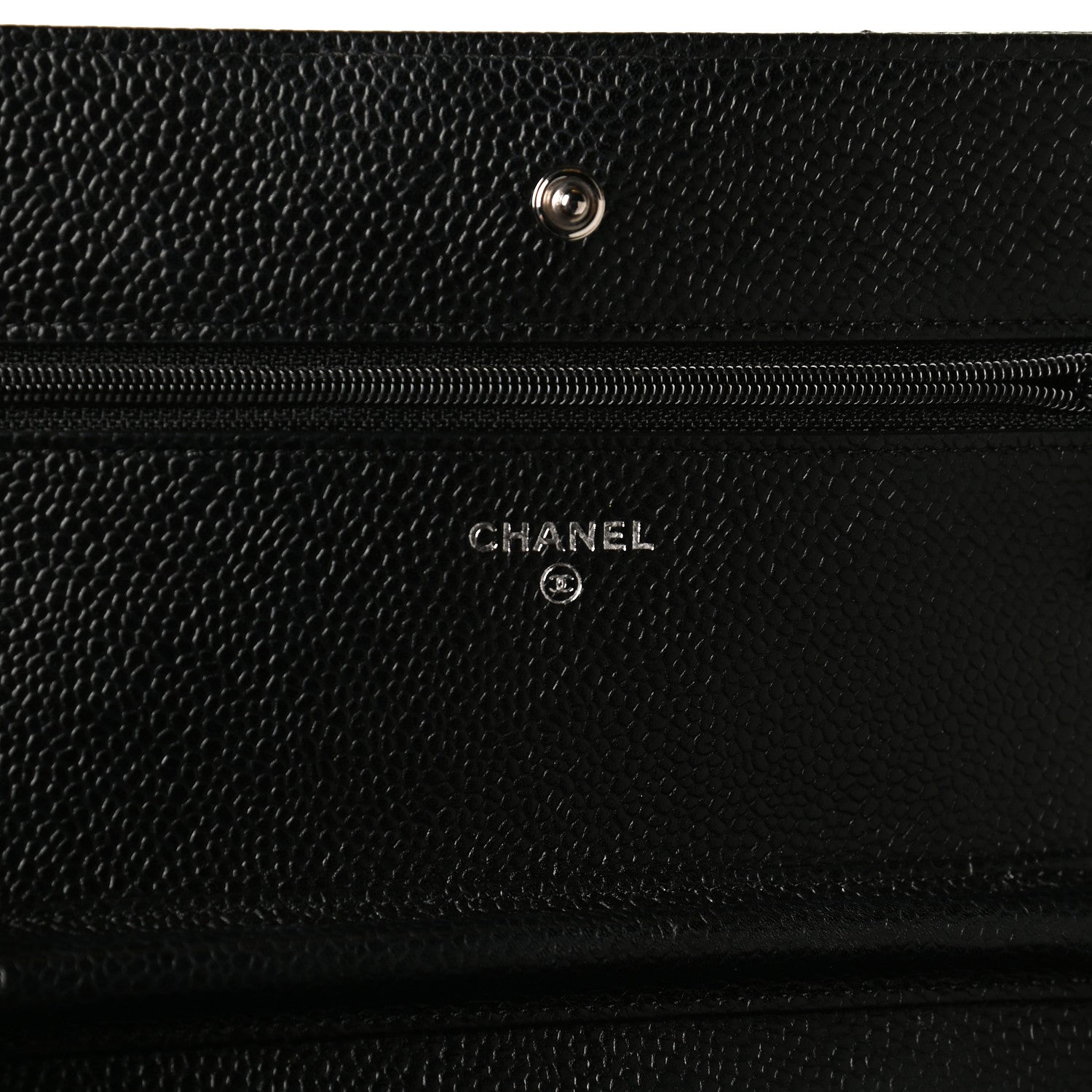 Chanel Caviar Quilted Wallet On Chain WOC Black 6 of 15