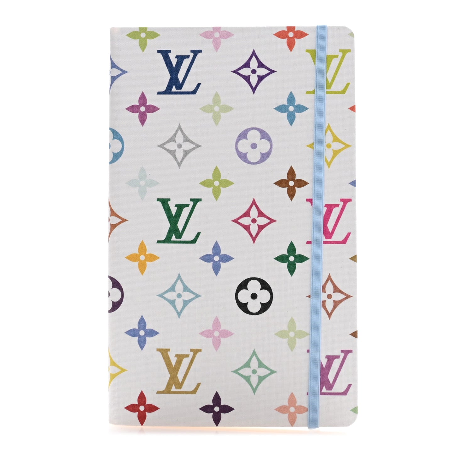 LV x TM Monogram Multicolor Jane Notebook MM White