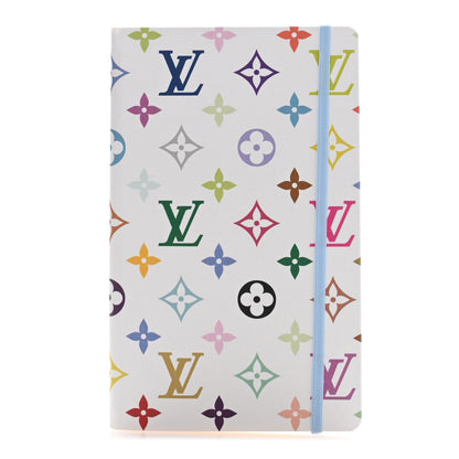 Louis Vuitton LV x TM Monogram Multicolor Jane Notebook MM White 1 of 7