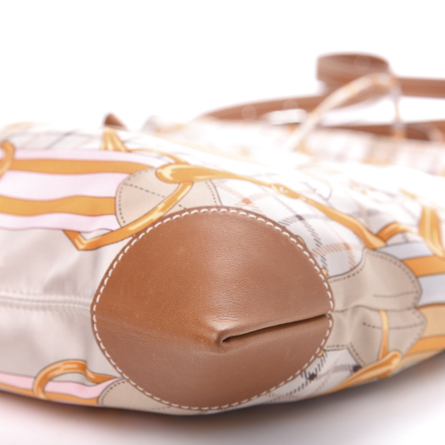 Hermes Silk Barenia Calfskin Tatersale SilkyCity 33 PM Bag Fauve 10 of 16