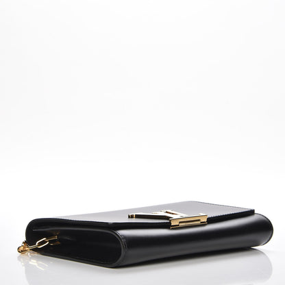 Louis Vuitton Calfskin Chain Louise GM Black 4 of 6