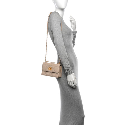 Christian Dior Lambskin Macrocannage Mini Miss Caro Bag Caramel Beige 2 of 13