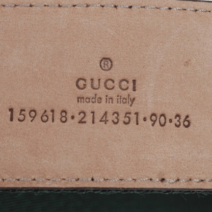 Gucci Leather Web Horsebit Buckle Belt 90 36 6 of 6