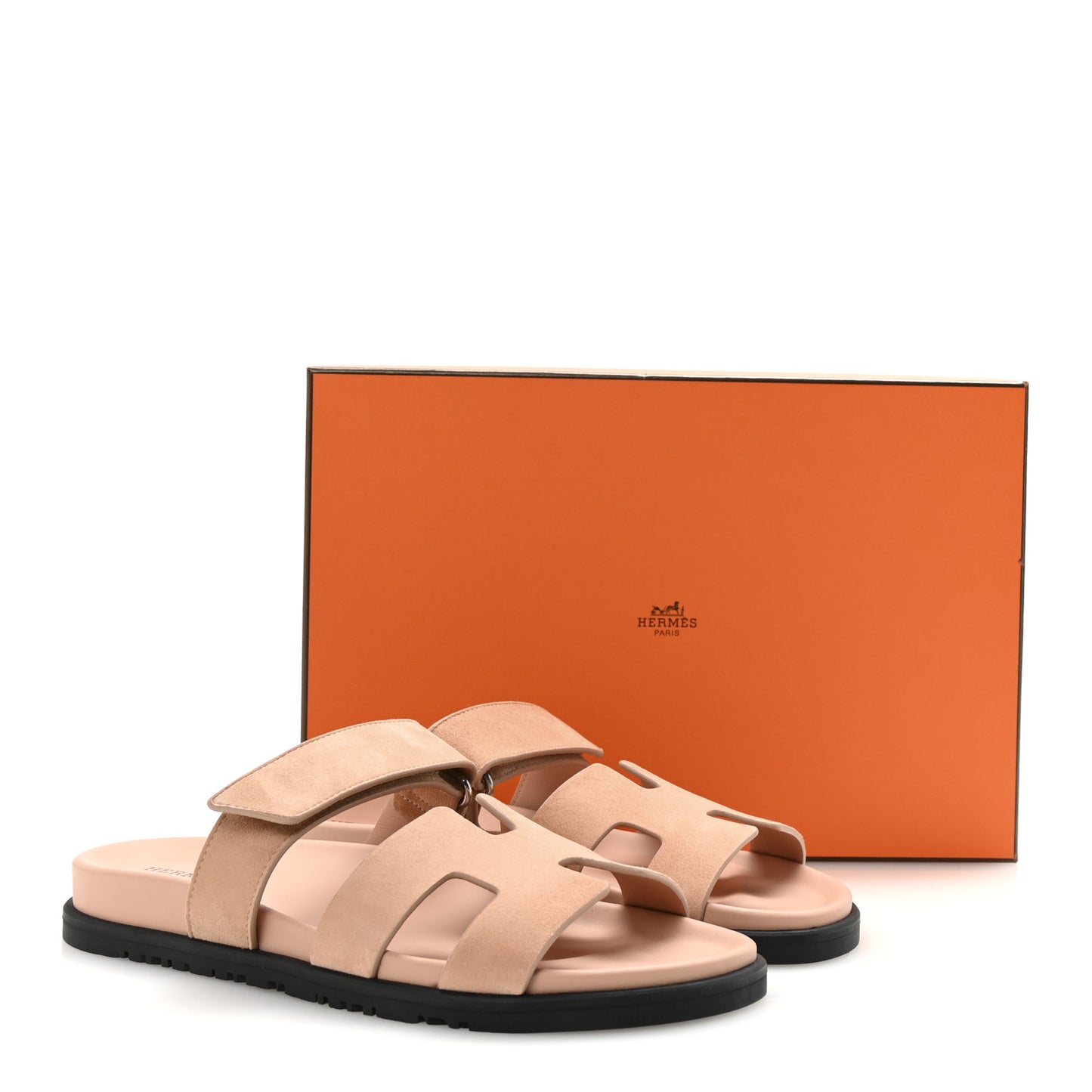Suede Goatskin Womens Chypre Sandals 38 Nude