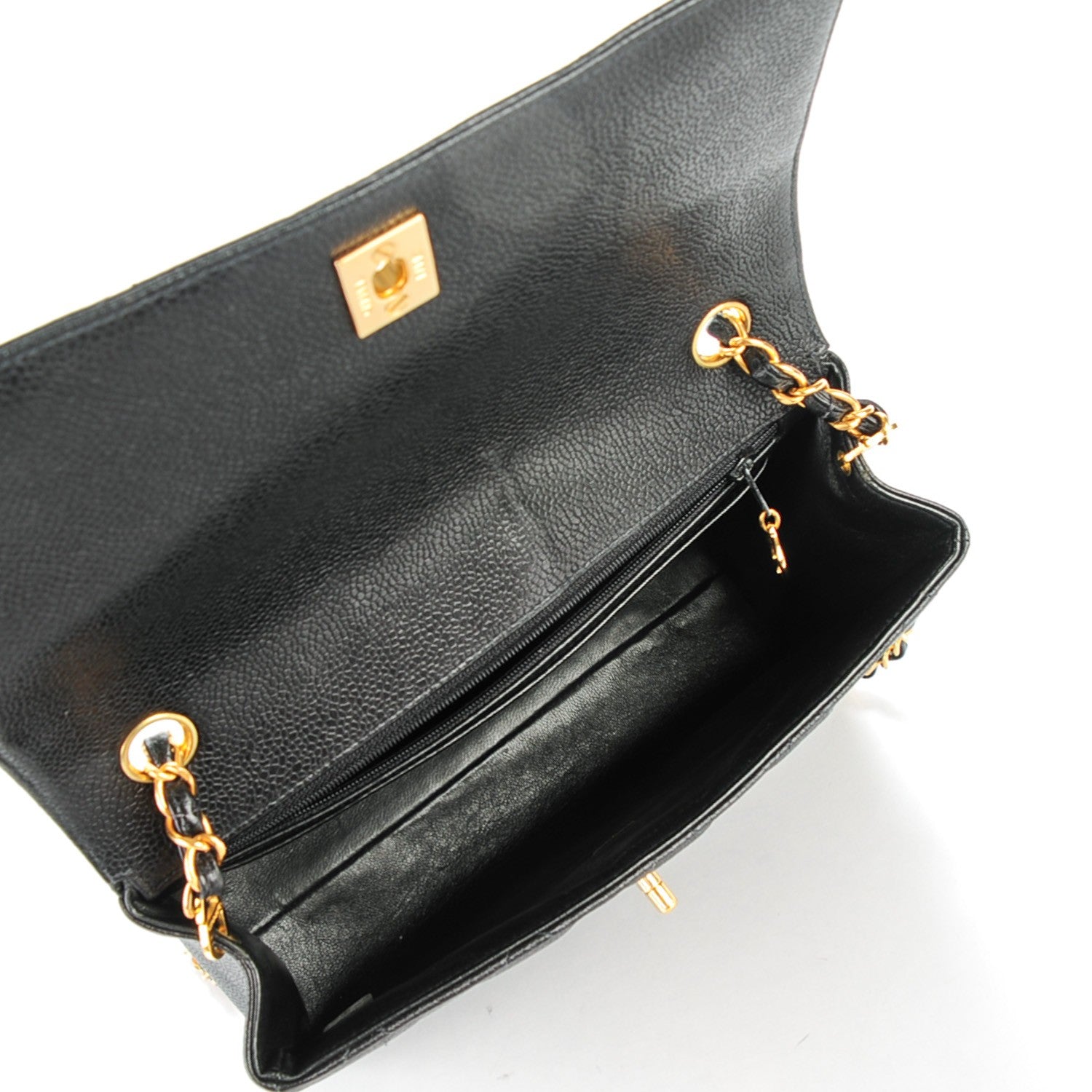 Chanel Caviar Quilted Medium Flap Shoulder Bag Black 6 of 9