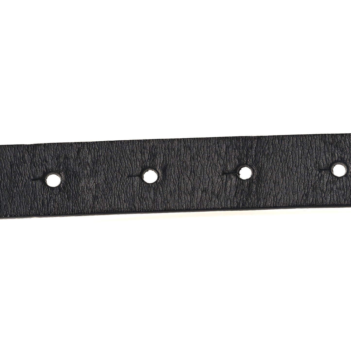 Calfskin Double G 20mm Slim Belt 75/30 Black