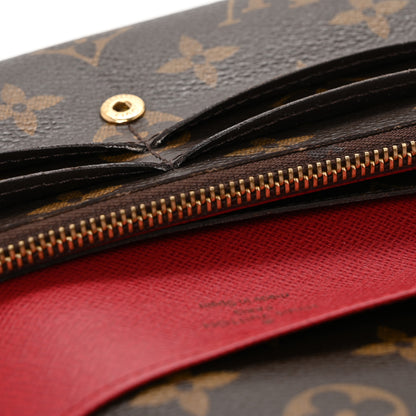 Louis Vuitton Monogram Emilie Wallet Fuchsia 9 of 11