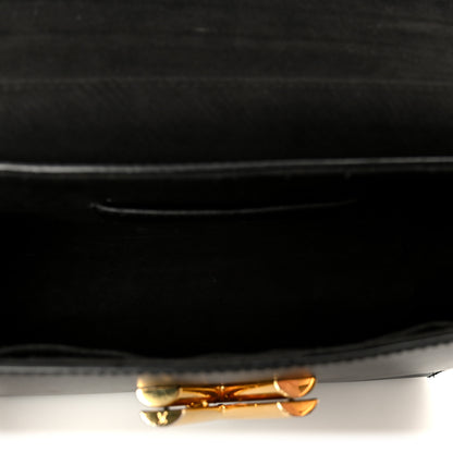 Louis Vuitton Epi Twist Shoulder Bag MM Black 6 of 11