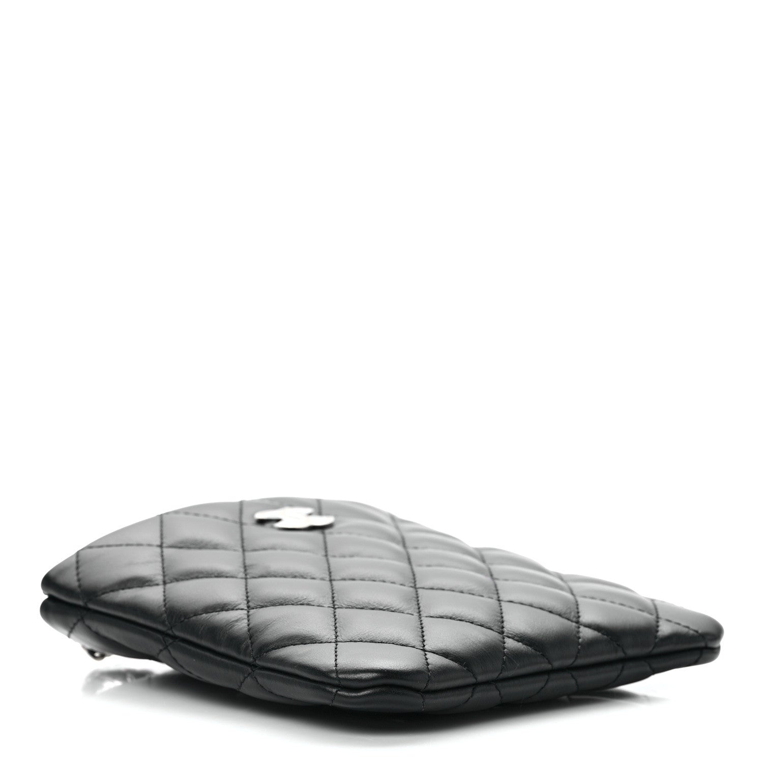 Chanel Lambskin Quilted Crossbody Bag Black 4 of 10