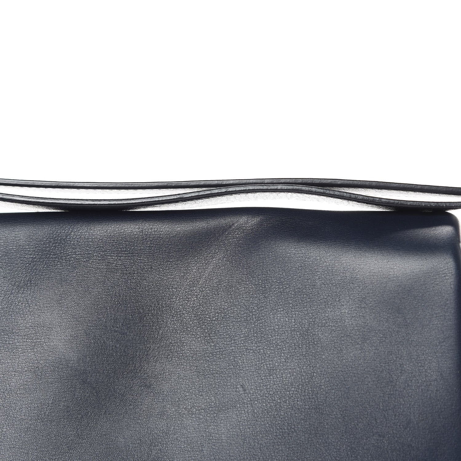 Celine Calfskin Blade Flap Navy 16 of 17