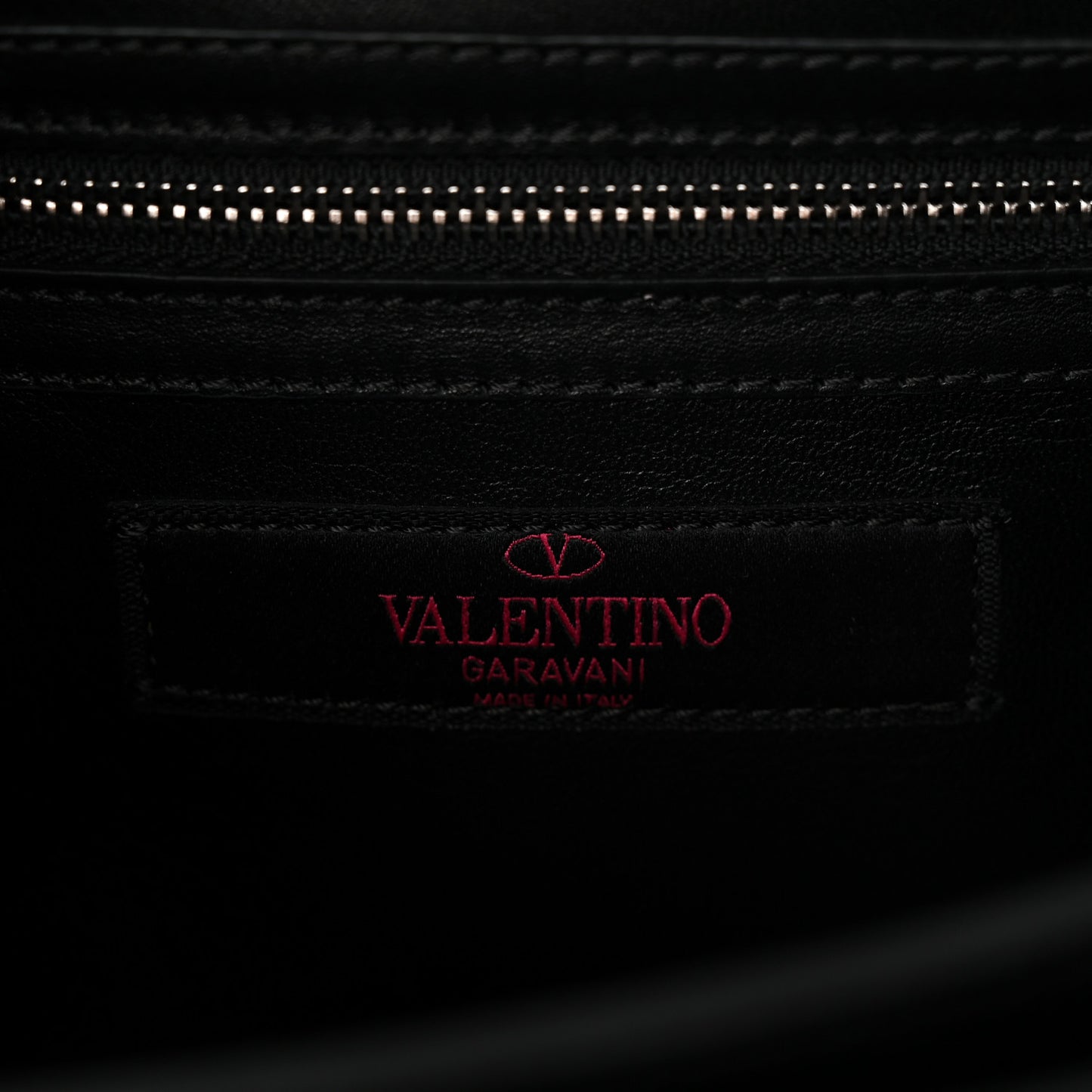 Vitello Loveblade Embellished Chain Flap Bag Black Multicolor