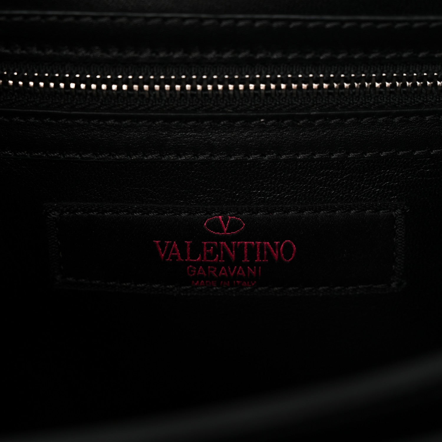 Valentino Garavani Vitello Loveblade Embellished Chain Flap Bag Black Multicolor 6 of 10