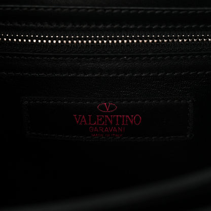 Valentino Garavani Vitello Loveblade Embellished Chain Flap Bag Black Multicolor 6 of 10