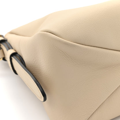 Prada Soft Calfskin Medium Aimee Shoulder Bag Travertine 18 of 23
