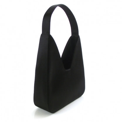 Prada Satin Evening Bag Black 3 of 8