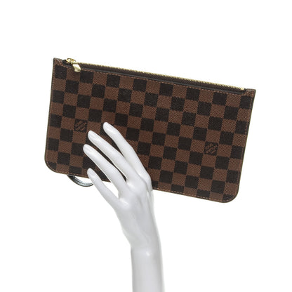 Louis Vuitton Damier Ebene Neverfull MM GM Pochette 2 of 8