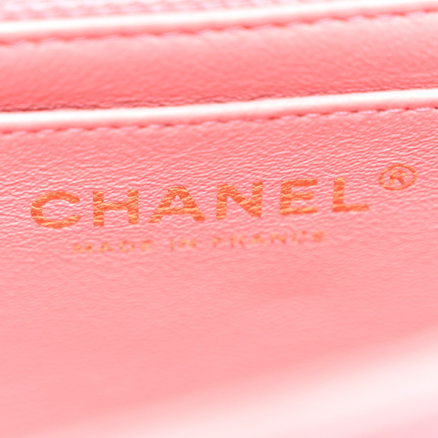 Chanel Lambskin Quilted Mini Square Flap Light Pink 6 of 14