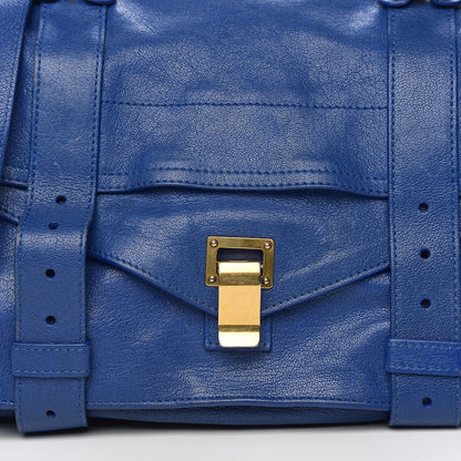 Proenza Schouler Lambskin Medium PS1 Satchel Royal Blue 8 of 11