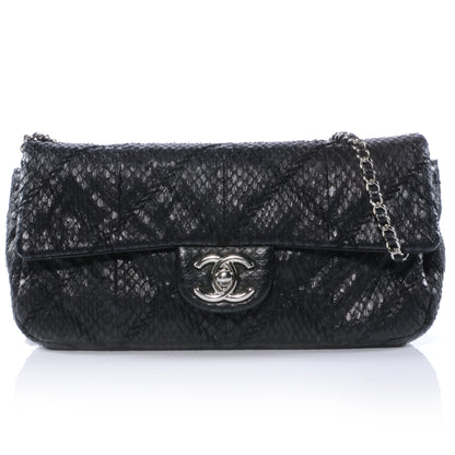 Chanel Python Ultimate Stitch Flap Black 1 of 10