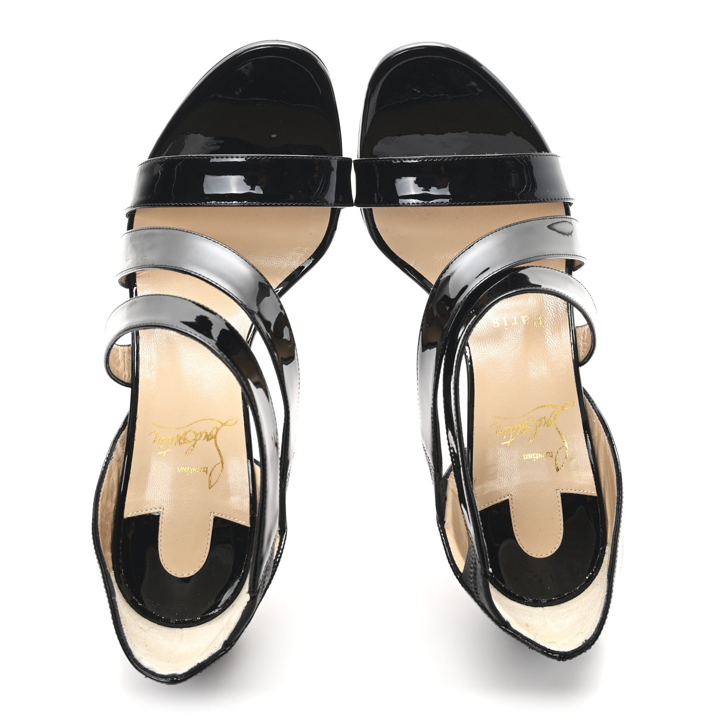 Patent World Copine 100 Sandals 37 Black