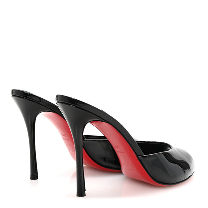 Christian Louboutin Patent Me Dolly 100 Sandals 38.5 Black 5 of 8