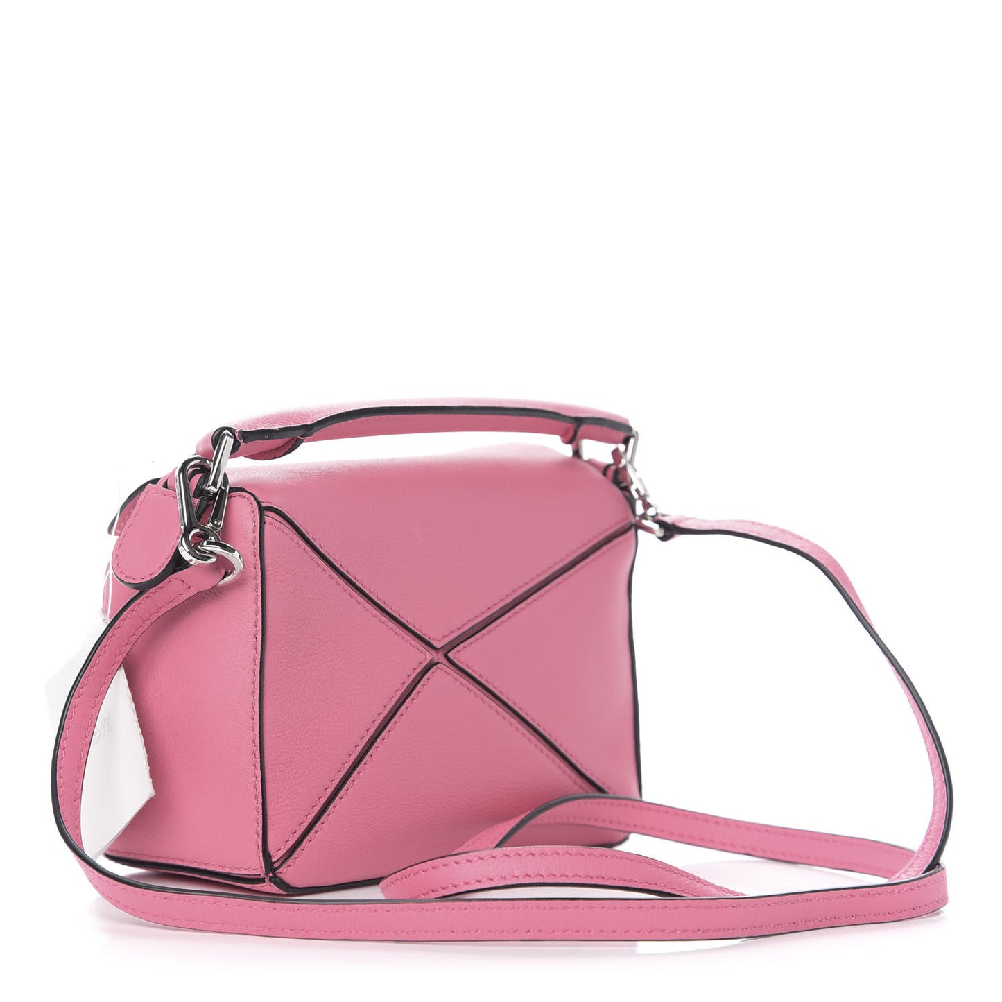 Calfskin Mini Puzzle Bag Wild Rose