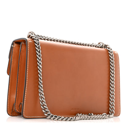 Gucci Calfskin Small Dionysus Shoulder Bag Harness Brown 2 of 14