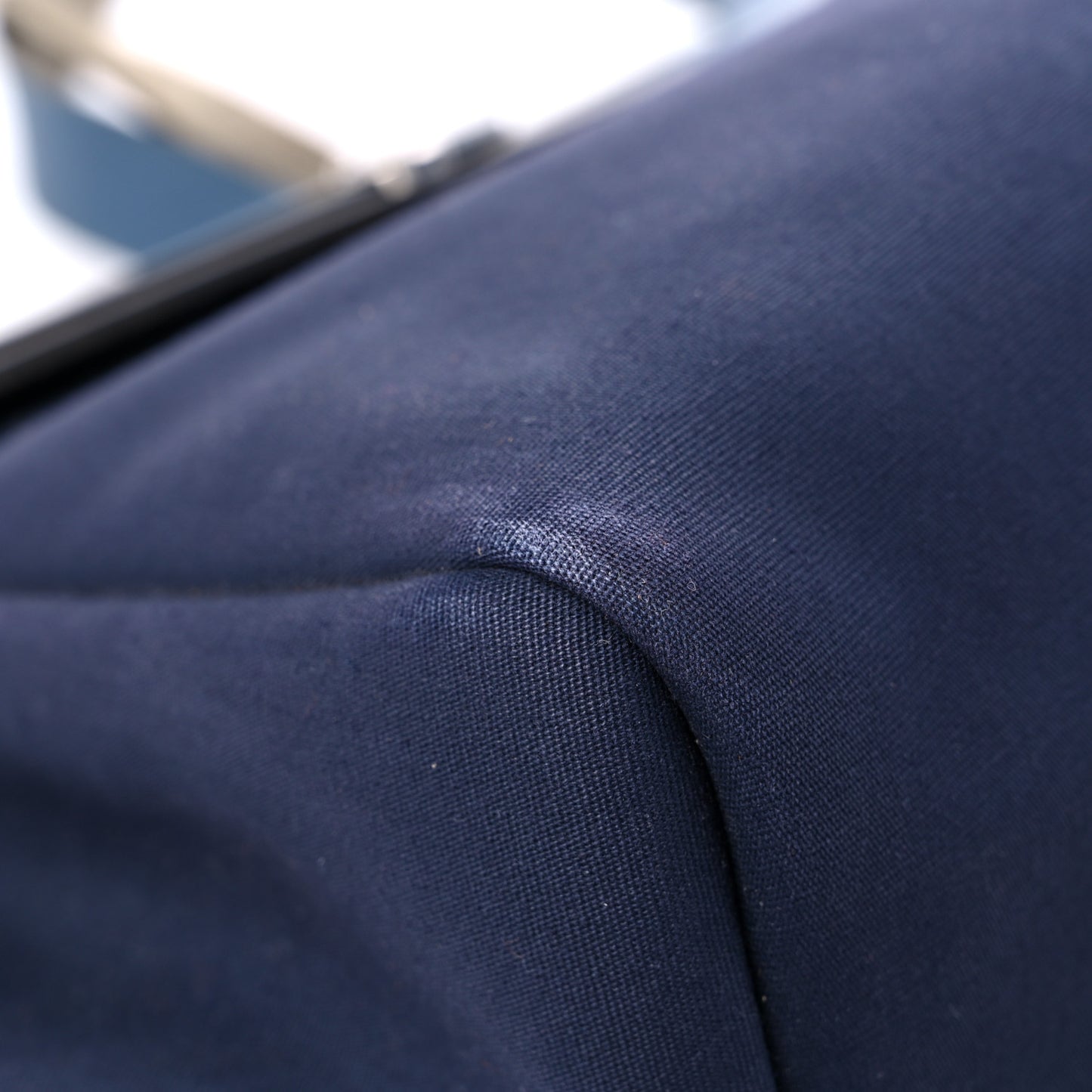 Toile Vache Hunter Herbag Cabas MM Bleu Marine