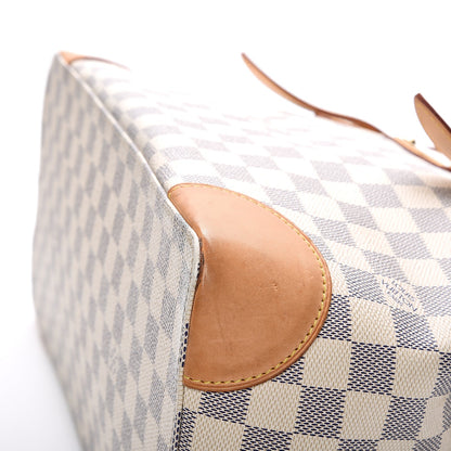 Louis Vuitton Damier Azur Hampstead MM 7 of 29