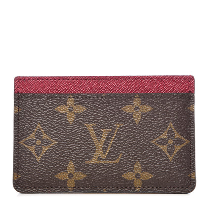 Louis Vuitton Monogram Card Holder Fuchsia 1 of 6