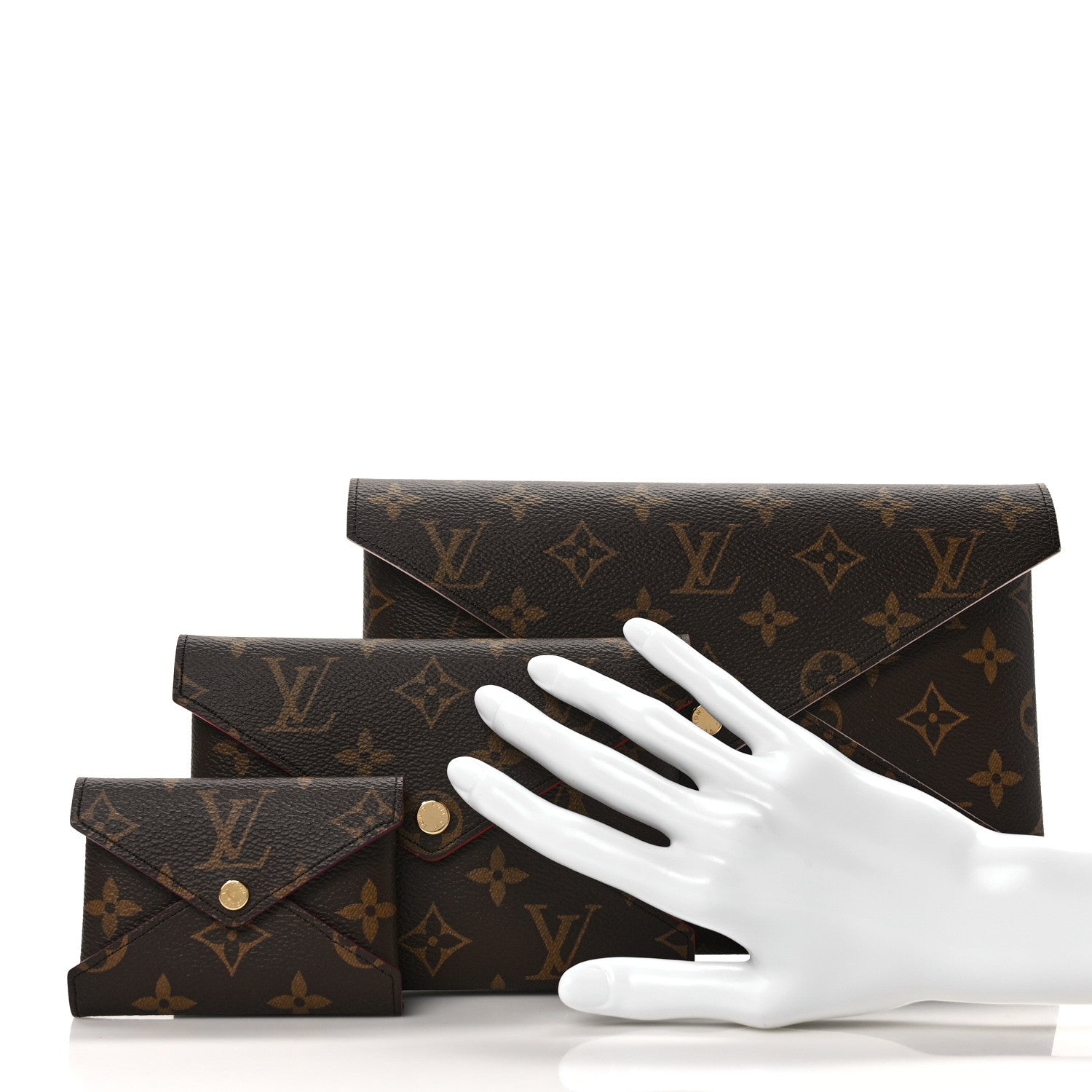 Louis Vuitton Monogram Kirigami Pochette Set 2 of 9