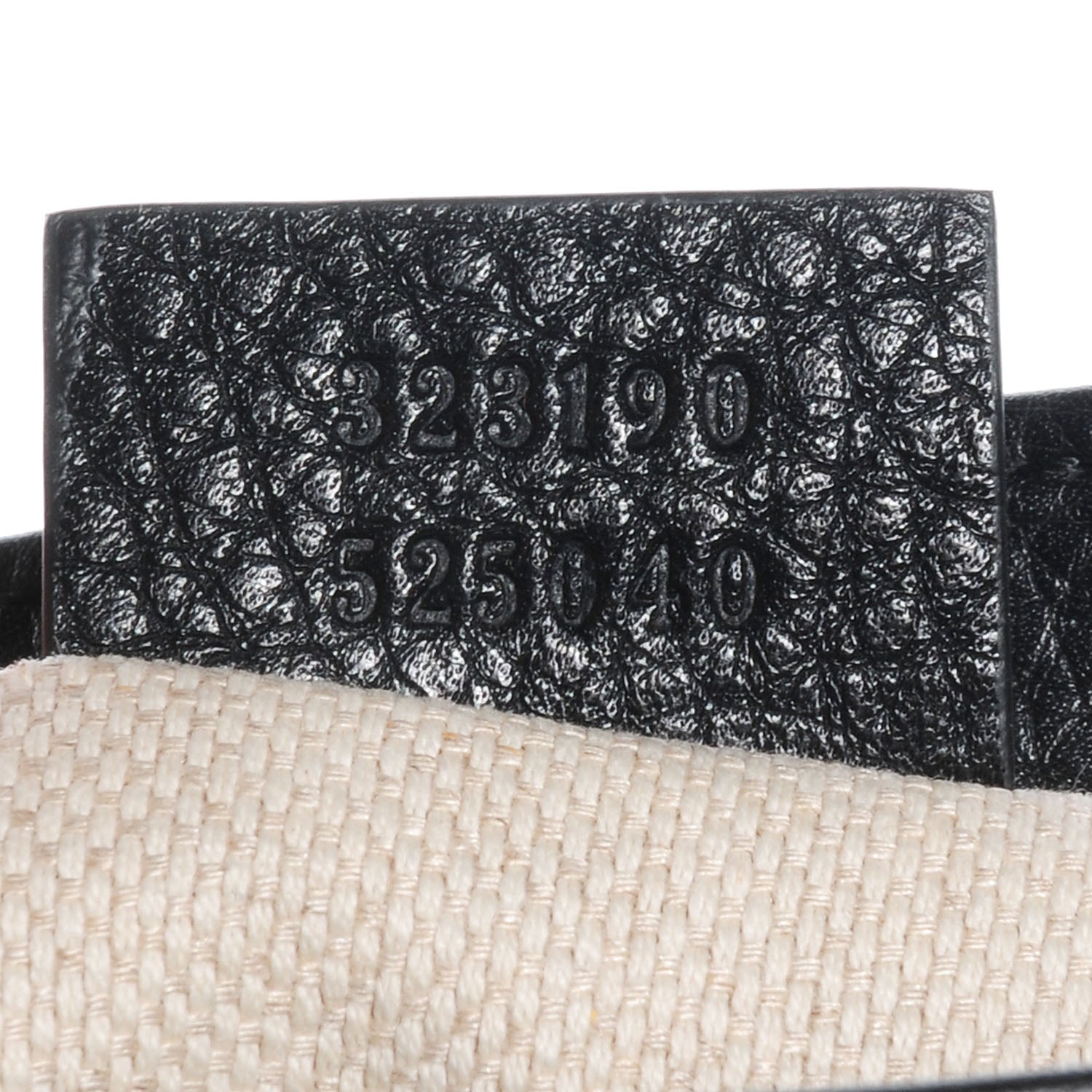 Gucci Pebbled Calfskin Small Soho Flap Crossbody Black 7 of 7