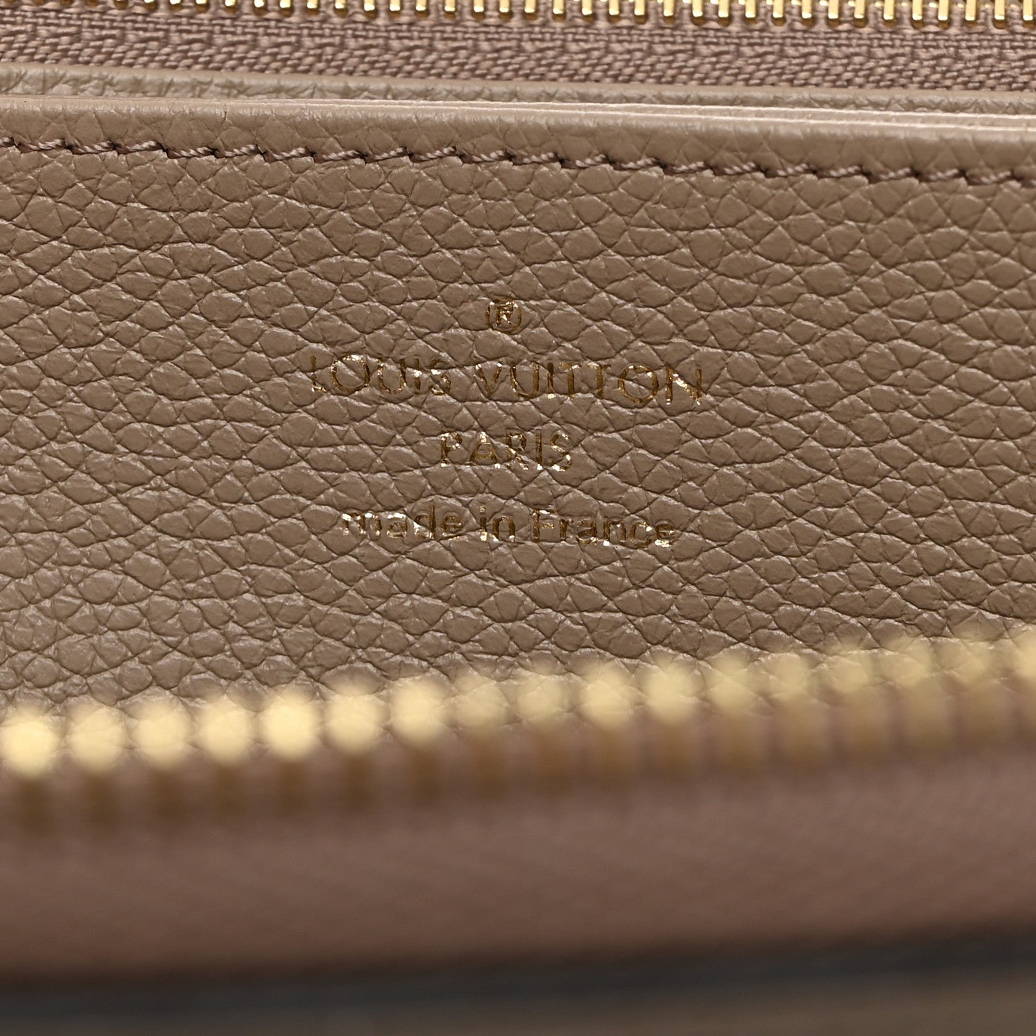 Louis Vuitton Empreinte Monogram Giant Zippy Wallet Tourterelle Creme 6 of 7