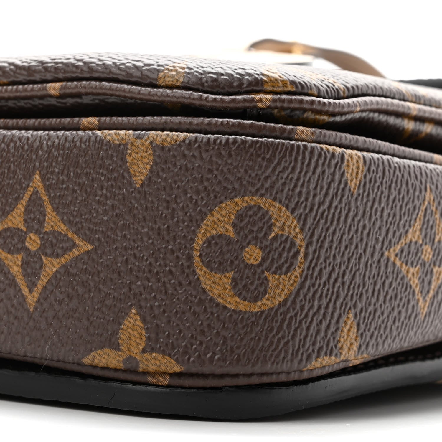 Louis Vuitton Monogram Braided Pochette Metis Creme Beige 9 of 9