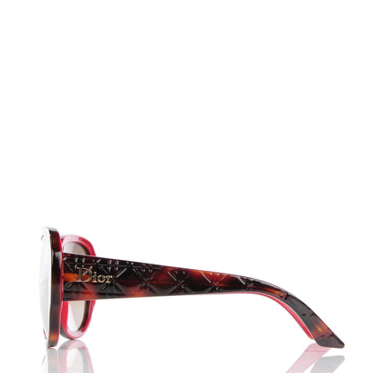 Christian Dior Resin Cannage Lady In Dior 1 Sunglasses Tortoise Red 2 of 9