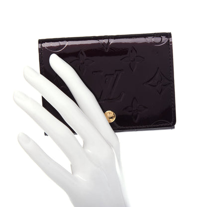 Louis Vuitton Vernis Business Card Holder Amarante 2 of 7