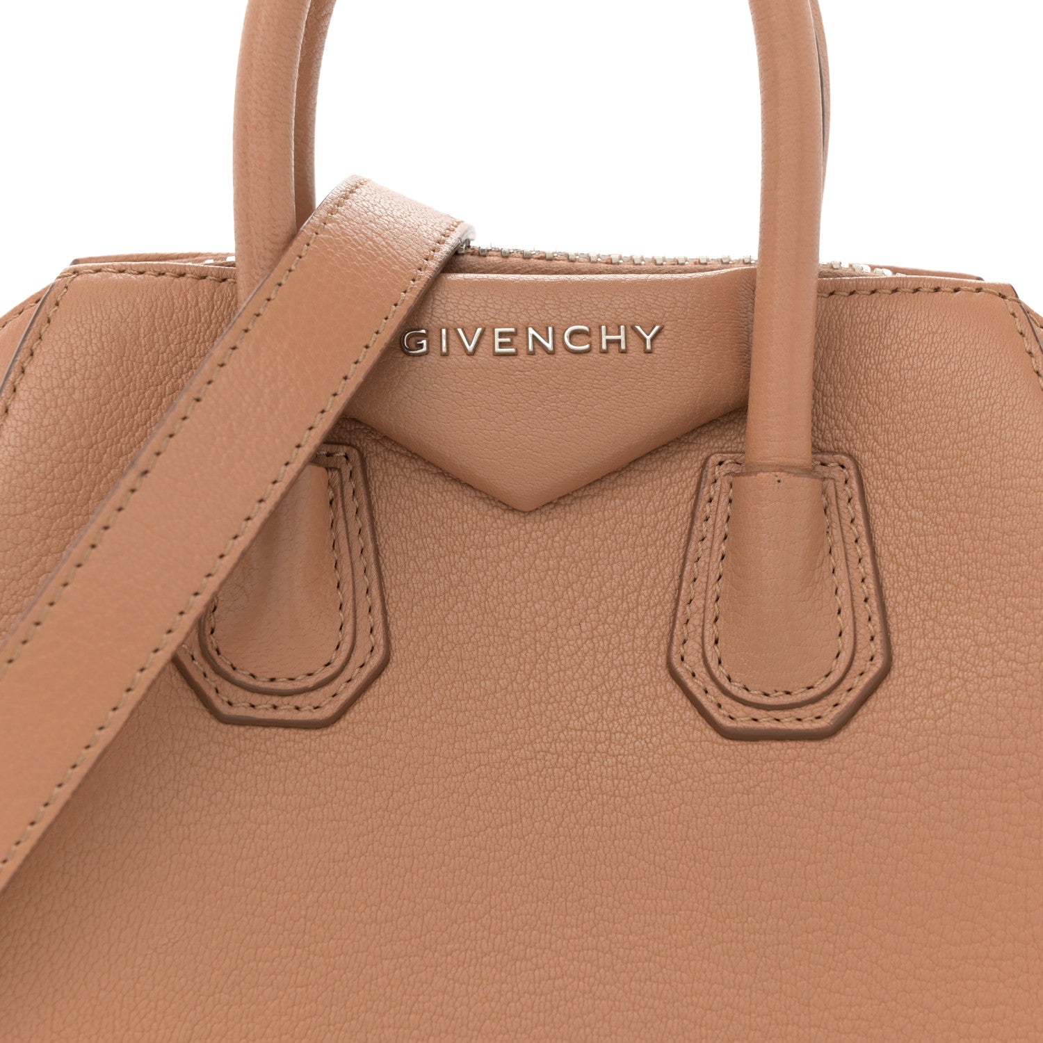 Givenchy Sugar Goatskin Mini Antigona Medium Beige 8 of 12