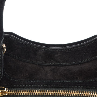 Balenciaga Baby Daim Suede Classic Gold Hardware Mini City Black 2 of 11