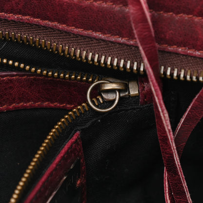 Balenciaga Chevre Classic Hardware City Bordeaux 11 of 11